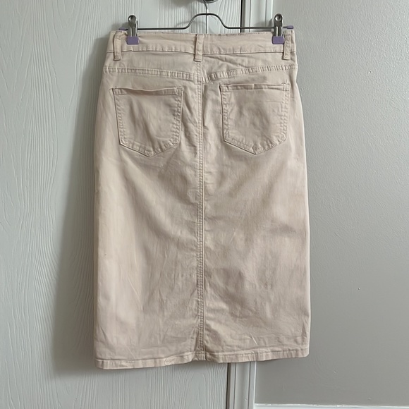 Inherit Co denim skirt size 3/4 regular - Picture 3 of 5